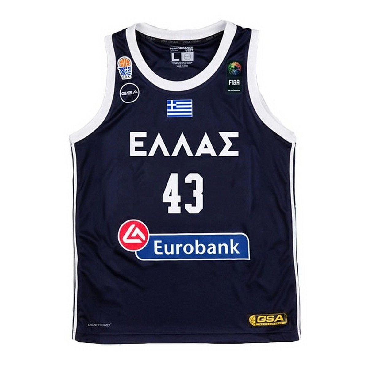 National Team of Greece Antetokunbo43 blue