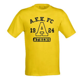AEK Kids T-Shirt “AEK F.C.” Yellow