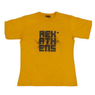AEK Kids Short Sleeve “AEK ATHENS” Yellow