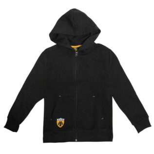 ΑΕΚ Kids FZ Hoodie Black – Παιδικό