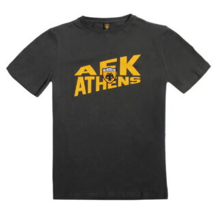 ΑΕΚ Kids T-Shirt SS – Black