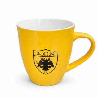ΑΕΚ Yellow Ceramic Mug 370ml